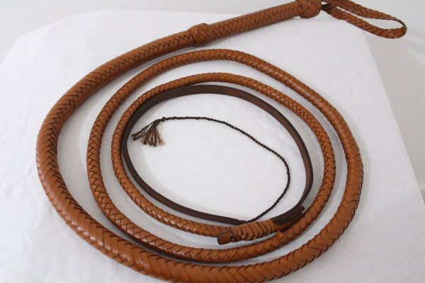 Bullwhip 8 ft Natural Tan
